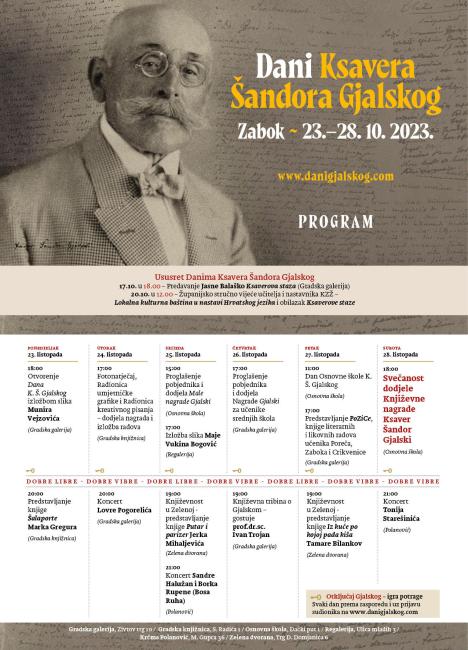 Program Dani Gjalskog 2023.